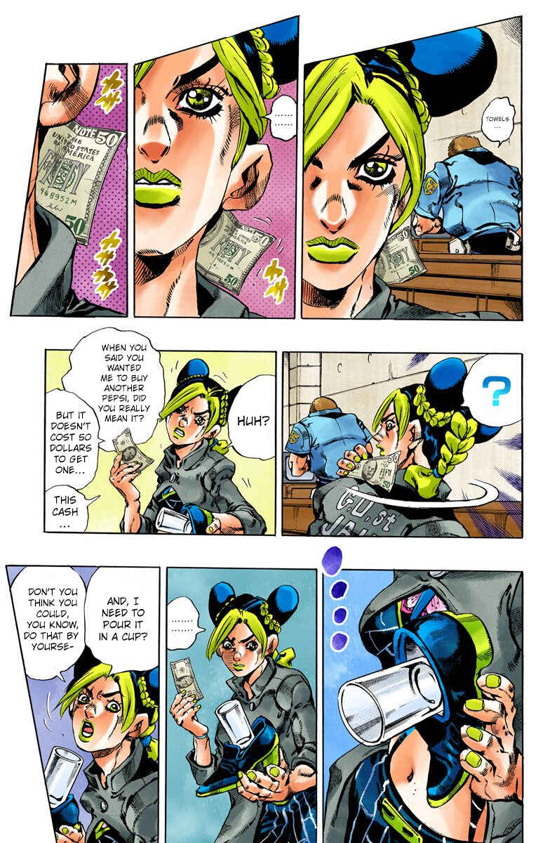 Page 10 Chapter 41 JoJos Bizarre Adventure, Part 6: Stone Ocean (Official Colored)