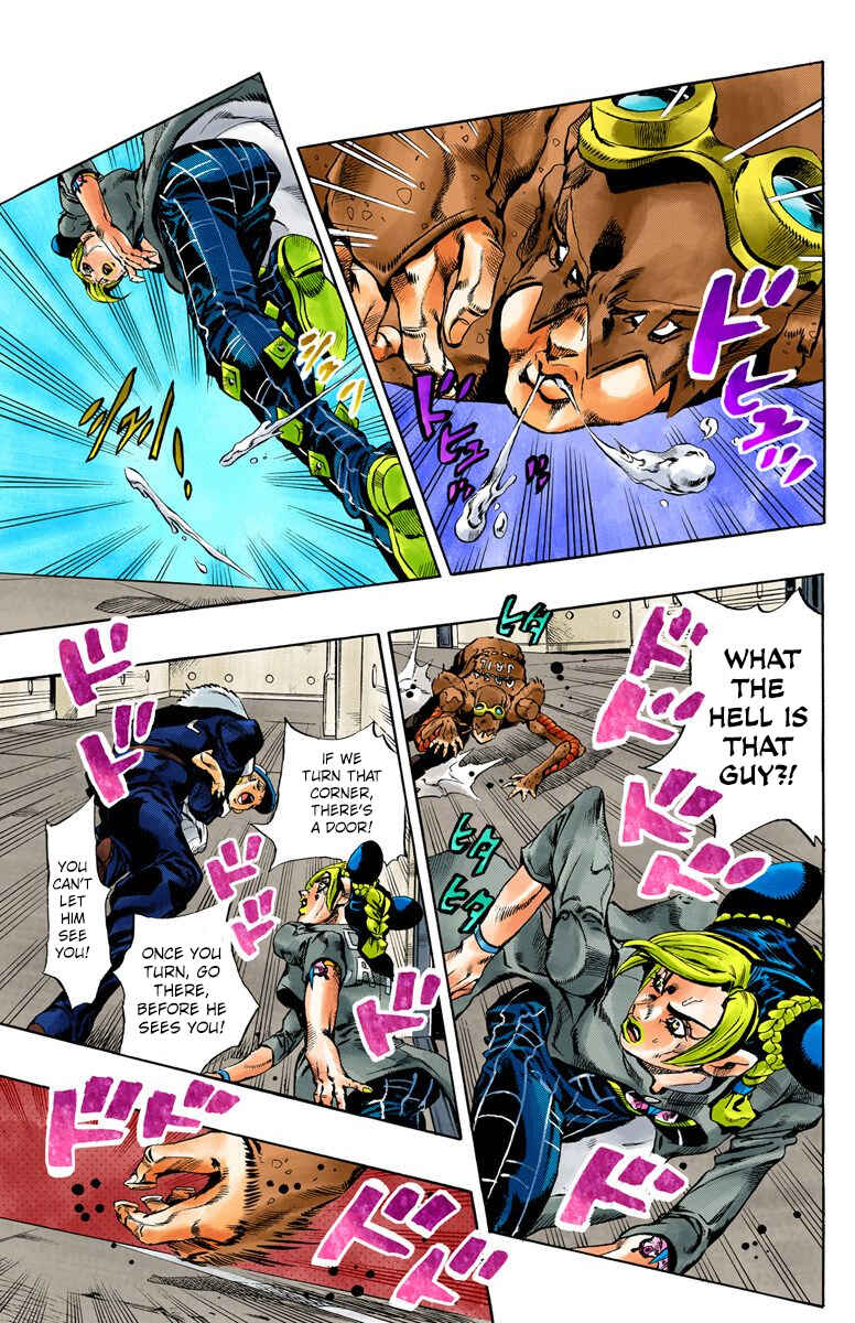 Page 4 Chapter 41 JoJos Bizarre Adventure, Part 6: Stone Ocean (Official Colored)