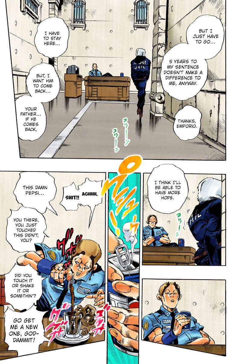 Page 8 Chapter 41 JoJos Bizarre Adventure, Part 6: Stone Ocean (Official Colored)