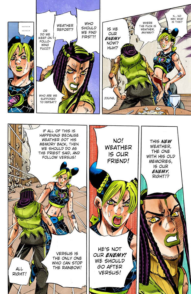 Page 14 Chapter 126 JoJos Bizarre Adventure, Part 6: Stone Ocean (Official Colored)