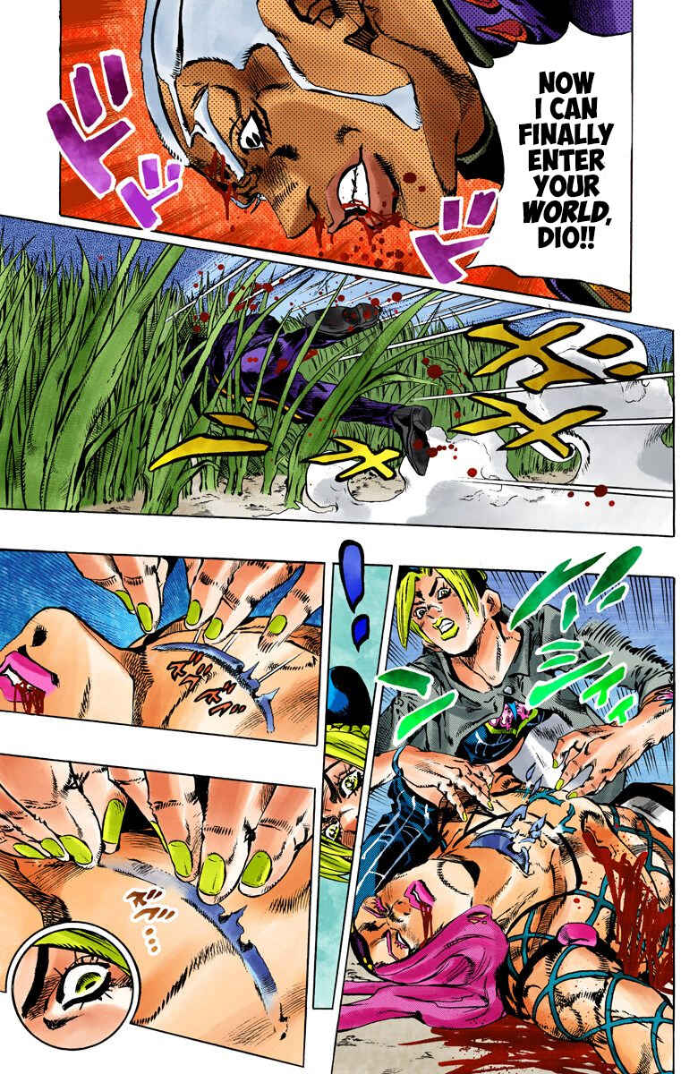 Page 8 Chapter 95 JoJos Bizarre Adventure, Part 6: Stone Ocean (Official Colored)