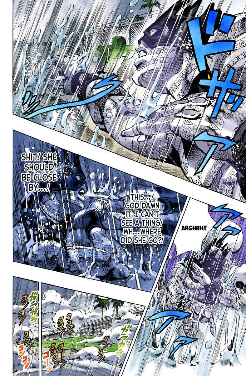 Page 10 Chapter 91 JoJos Bizarre Adventure, Part 6: Stone Ocean (Official Colored)