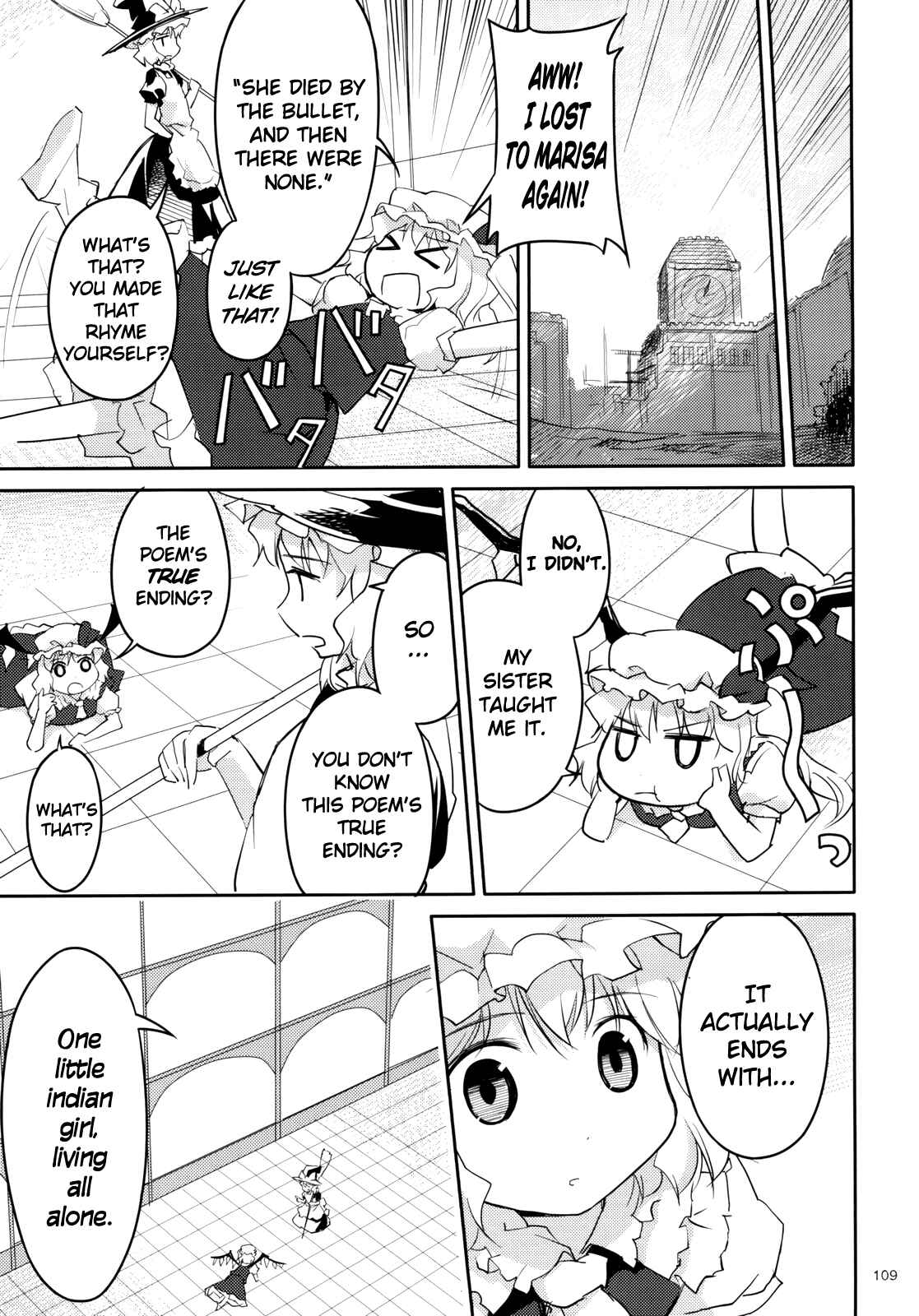 Page 110 Chapter 2 Touhou - Ibun Koumakyou - Two Scarlet Sacraments Under the Starry Sky