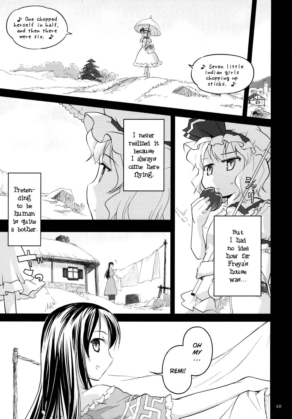 Page 50 Chapter 2 Touhou - Ibun Koumakyou - Two Scarlet Sacraments Under the Starry Sky
