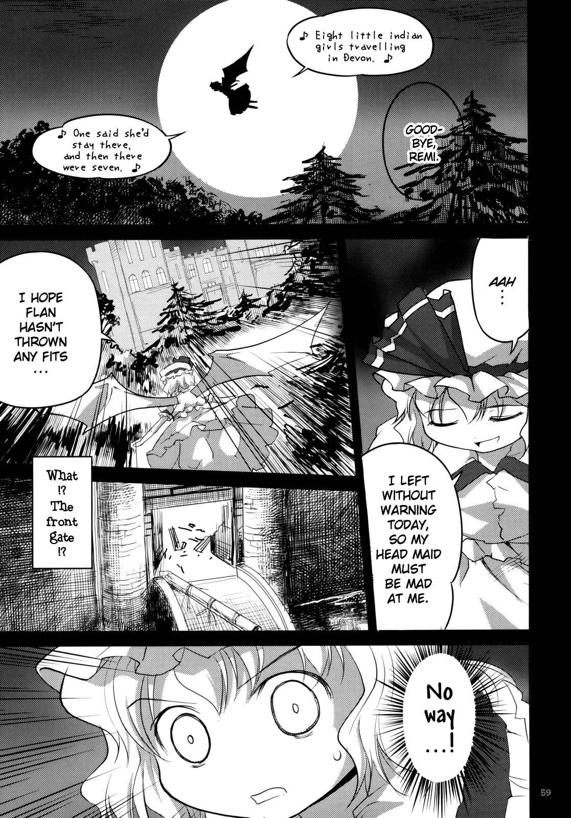 Page 60 Chapter 2 Touhou - Ibun Koumakyou - Two Scarlet Sacraments Under the Starry Sky