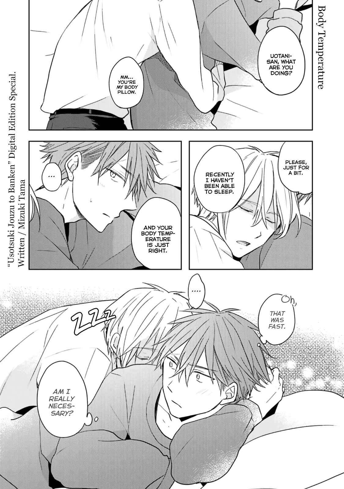 Page 9 Chapter 5.5 Usotsuki Jouzu to Banken