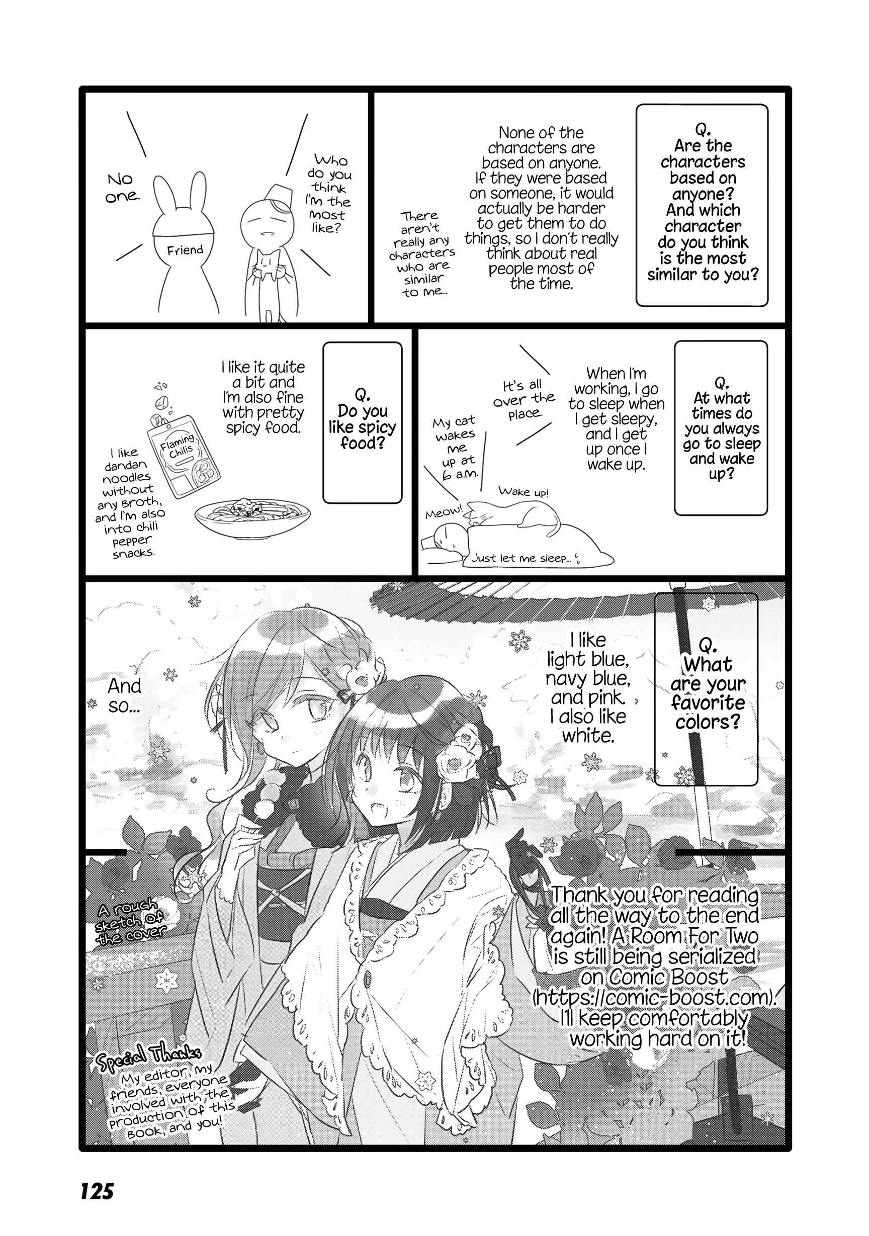 Page 13 Chapter 59.4 Futaribeya: A Room for Two