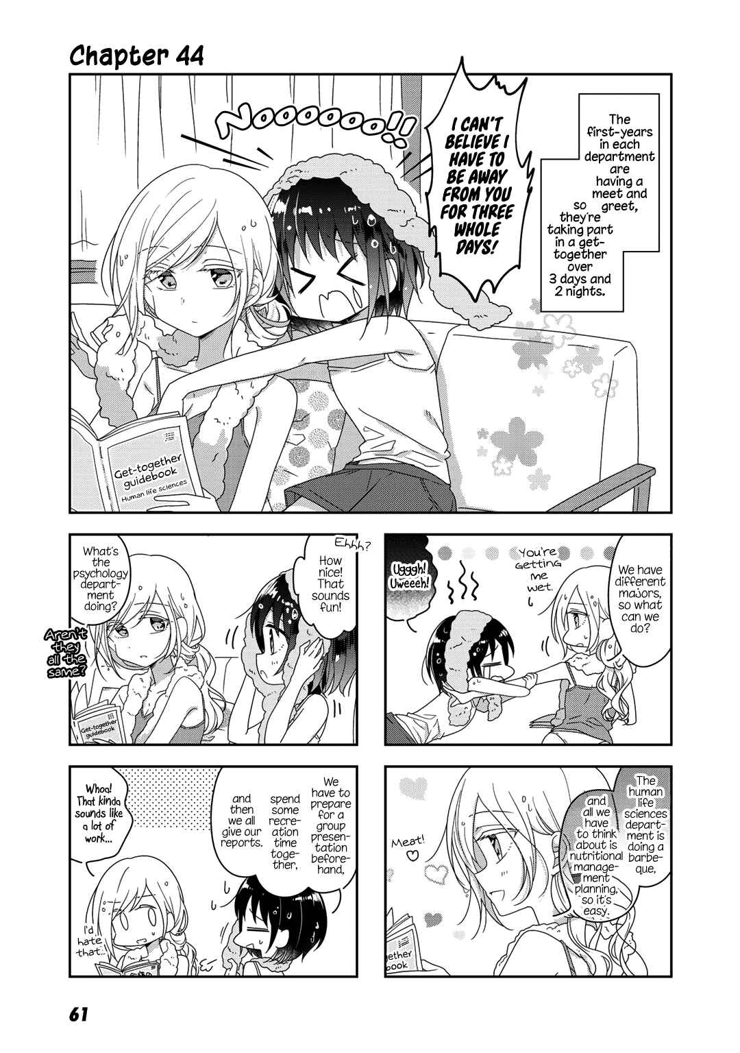 Page 1 Chapter 44 Futaribeya: A Room for Two