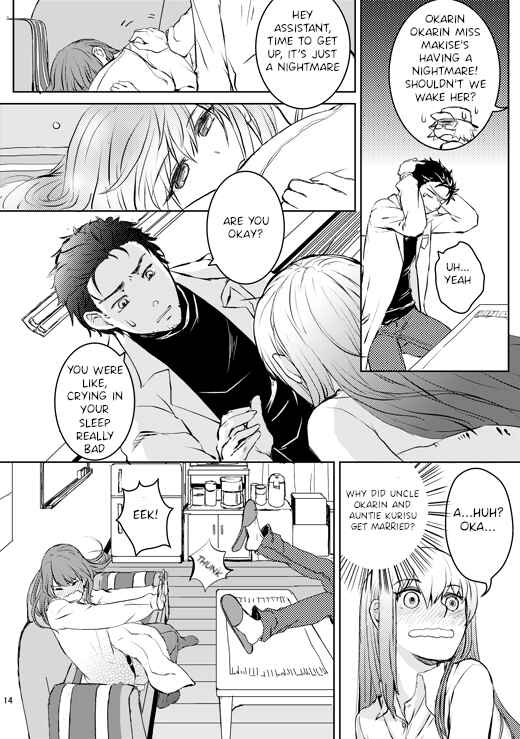 Page 13 Chapter Unknown_3729 Steins;Gate - Mendou na Danjo no Tsukiaikata ni tsuite (Doujinshi)