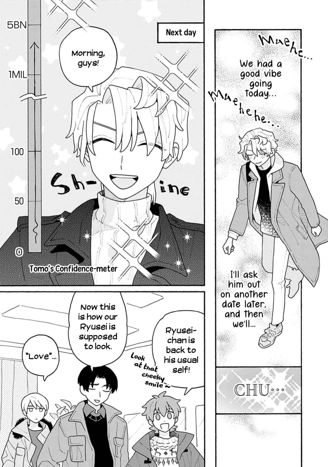 Page 35 Chapter 4 Koisuru Idol Ryusei-kun wa Kujikenai!