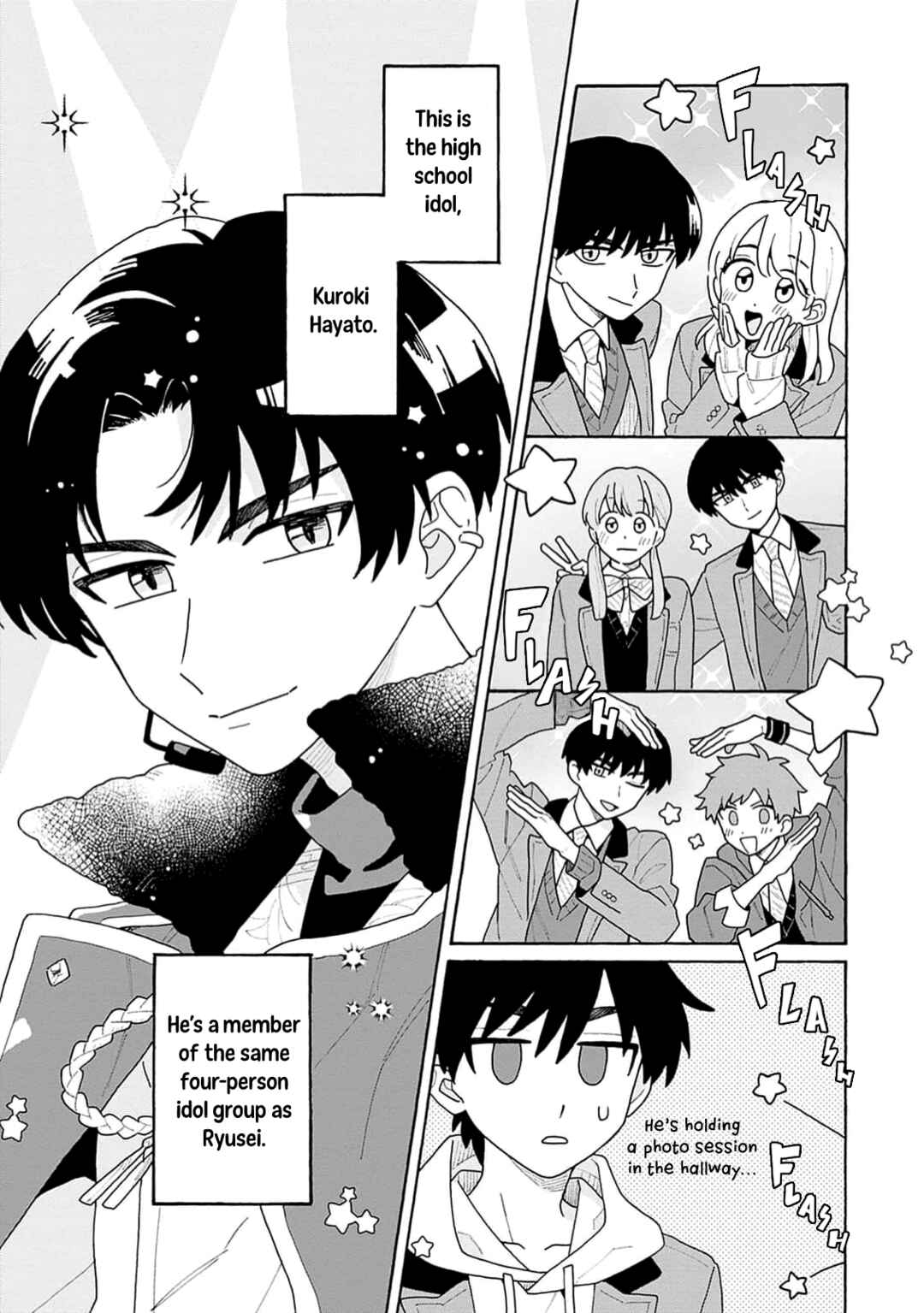 Page 10 Chapter 3 Koisuru Idol Ryusei-kun wa Kujikenai!