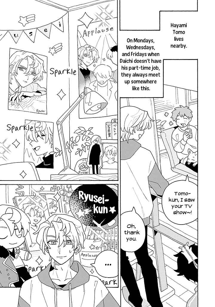Page 14 Chapter 1 Koisuru Idol Ryusei-kun wa Kujikenai!