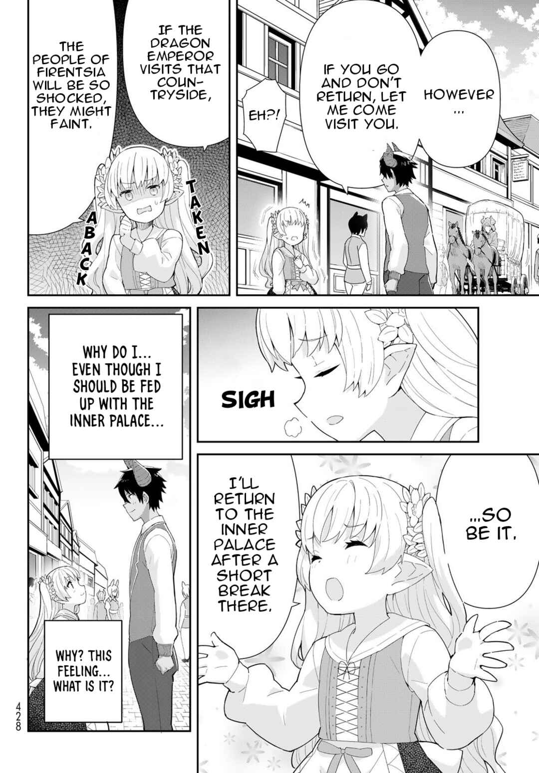Page 23 Chapter 6.2 Reiketsu Ryuuou Heika no Unmei no Tsugai rashii Desu ga, Koukyuu ni Hikikomorou to Omoimasu