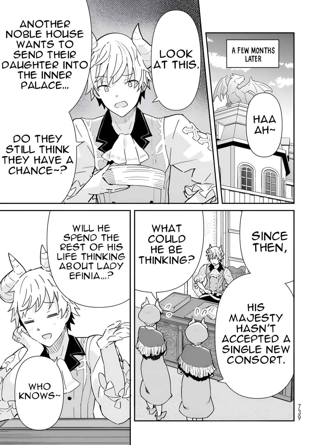 Page 14 Chapter 12.2 Reiketsu Ryuuou Heika no Unmei no Tsugai rashii Desu ga, Koukyuu ni Hikikomorou to Omoimasu