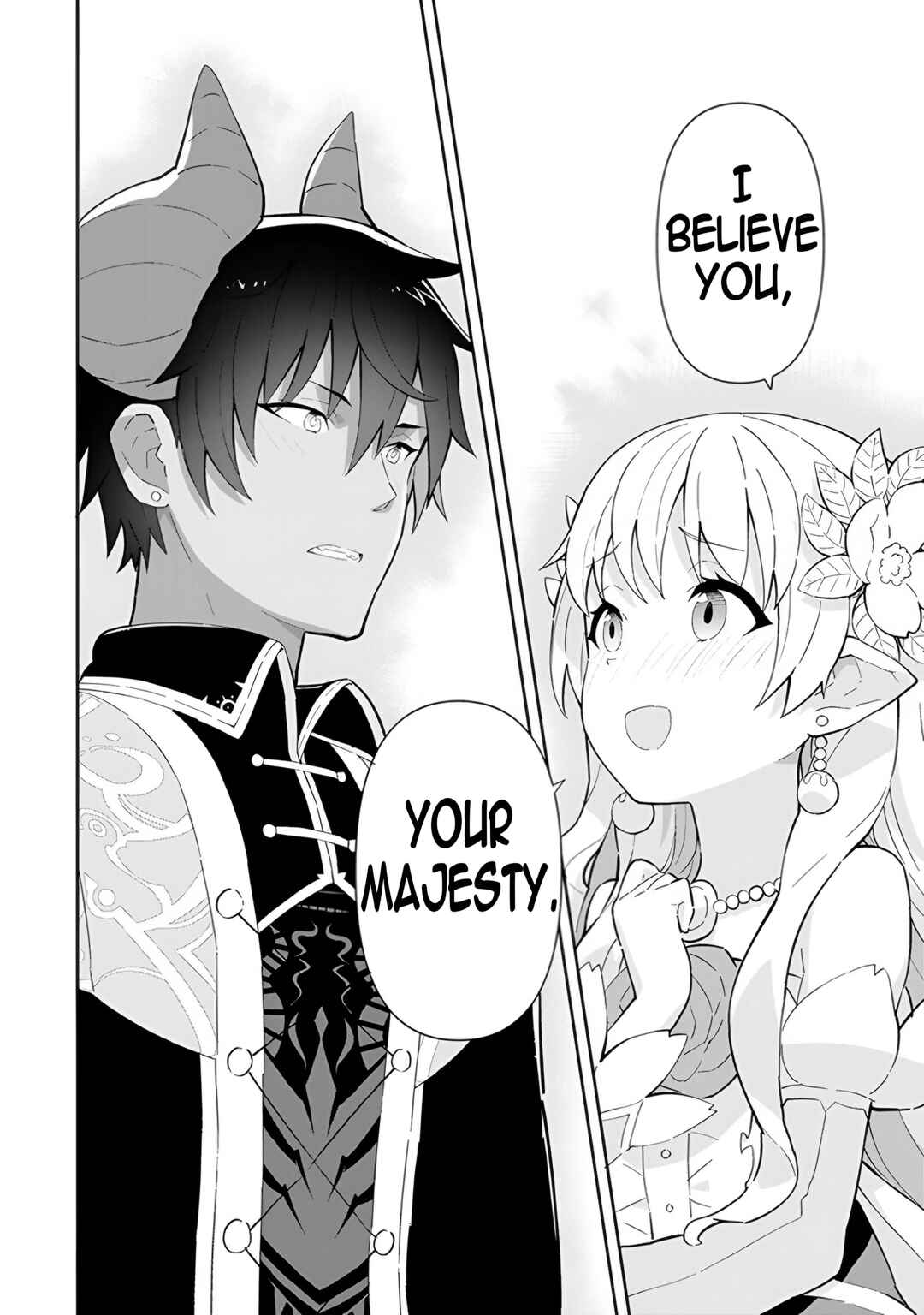 Page 49 Chapter 14 Reiketsu Ryuuou Heika no Unmei no Tsugai rashii Desu ga, Koukyuu ni Hikikomorou to Omoimasu