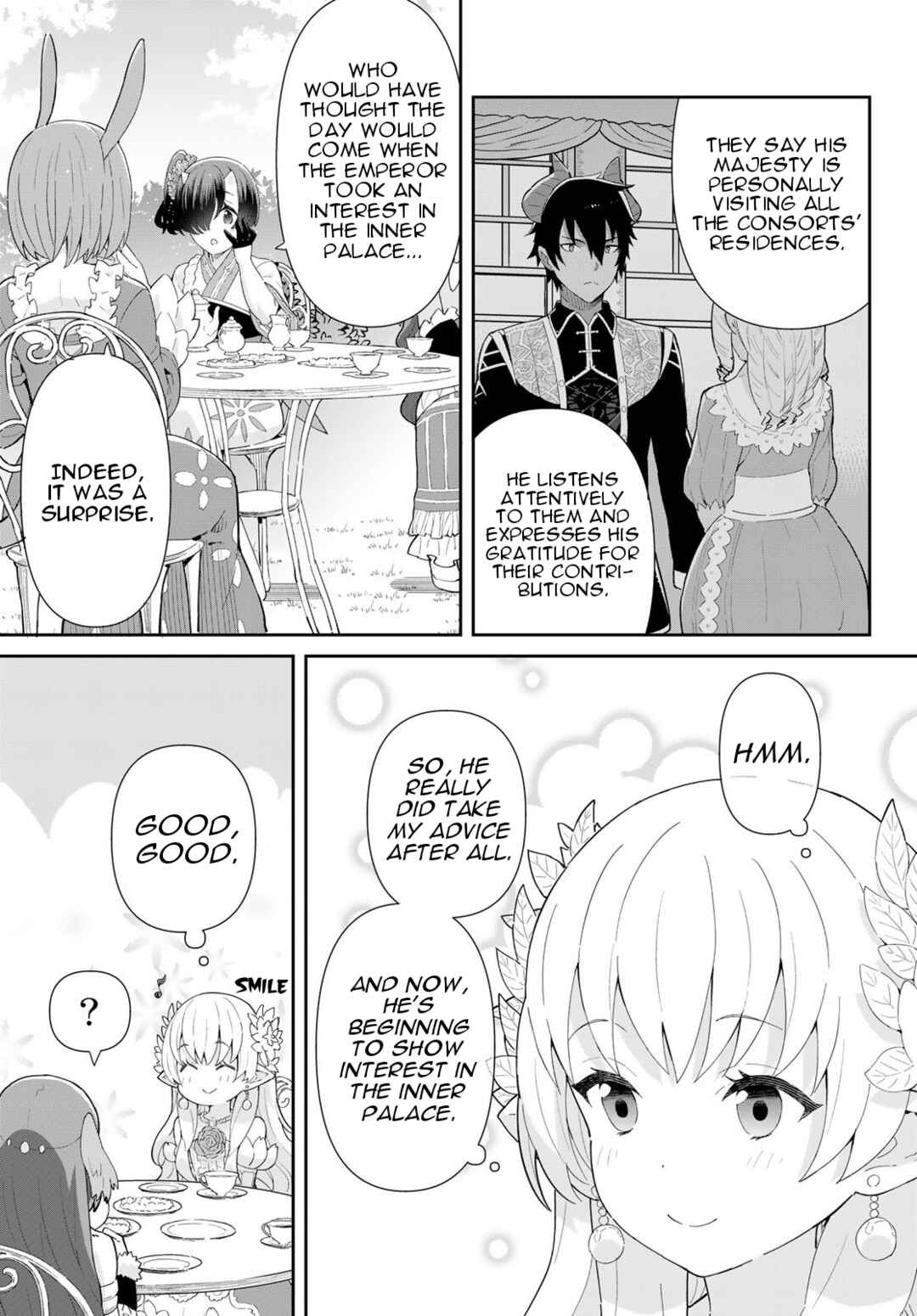 Page 4 Chapter 7.2 Reiketsu Ryuuou Heika no Unmei no Tsugai rashii Desu ga, Koukyuu ni Hikikomorou to Omoimasu