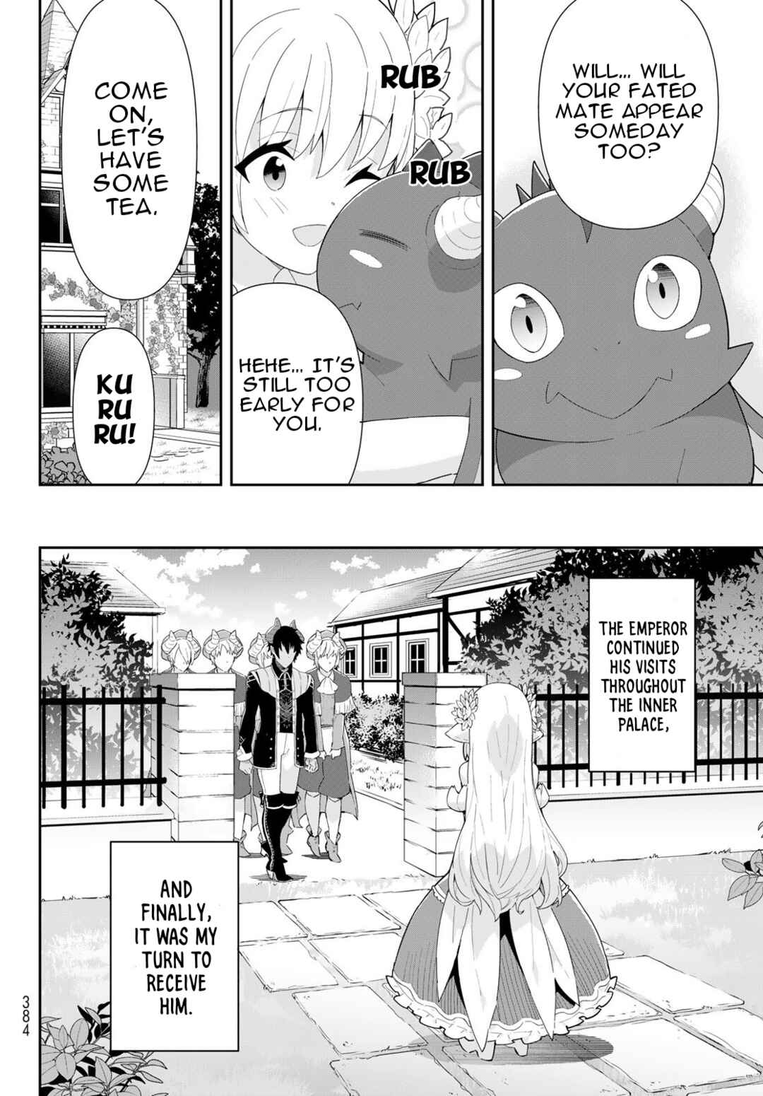 Page 9 Chapter 7.2 Reiketsu Ryuuou Heika no Unmei no Tsugai rashii Desu ga, Koukyuu ni Hikikomorou to Omoimasu
