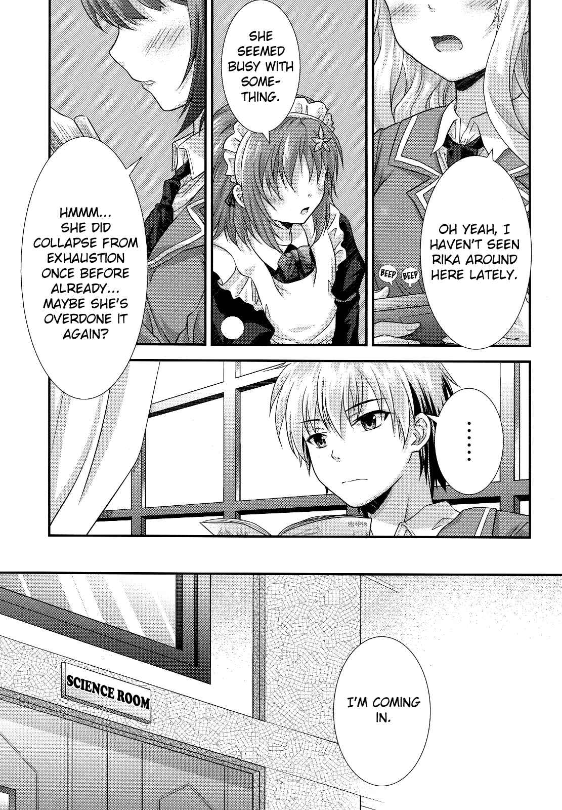Page 4 Chapter Unknown_8c4f Boku wa Tomodachi ga Sukunai - Rika mo Kanjou ni Irete Kudasai (Doujinshi)