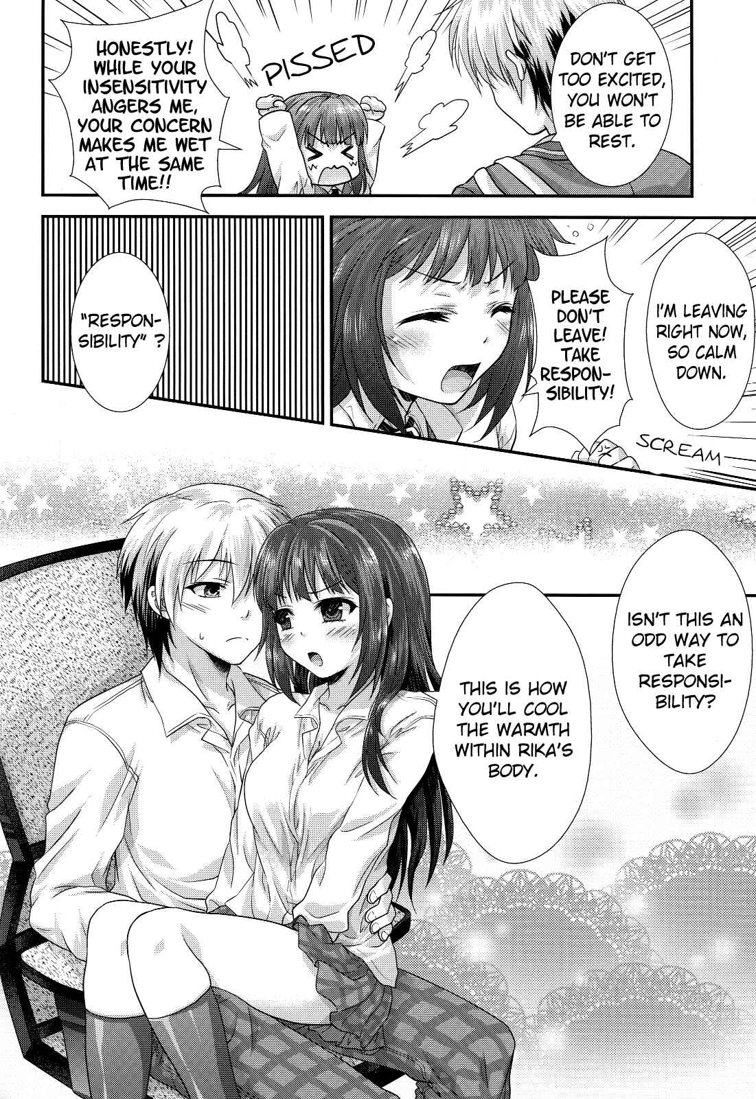 Page 9 Chapter Unknown_8c4f Boku wa Tomodachi ga Sukunai - Rika mo Kanjou ni Irete Kudasai (Doujinshi)