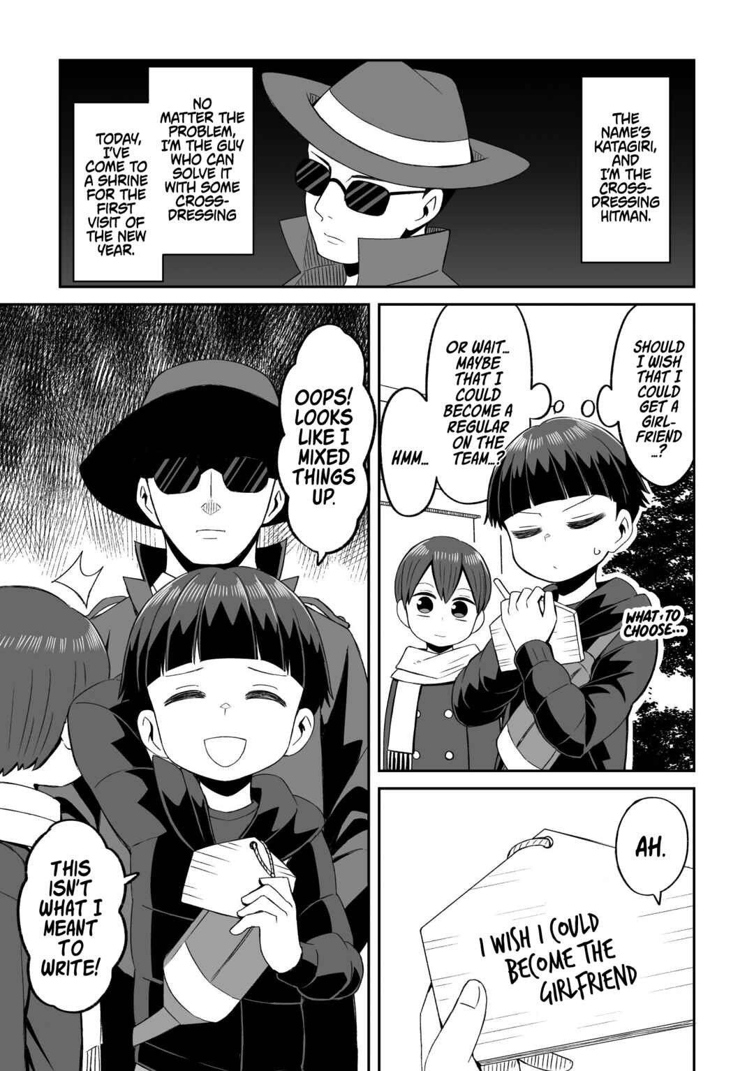 Page 1 Chapter 7 Crossdressing Hitman