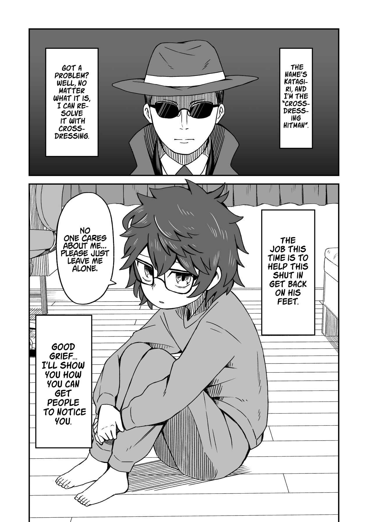 Page 1 Chapter 2 Crossdressing Hitman