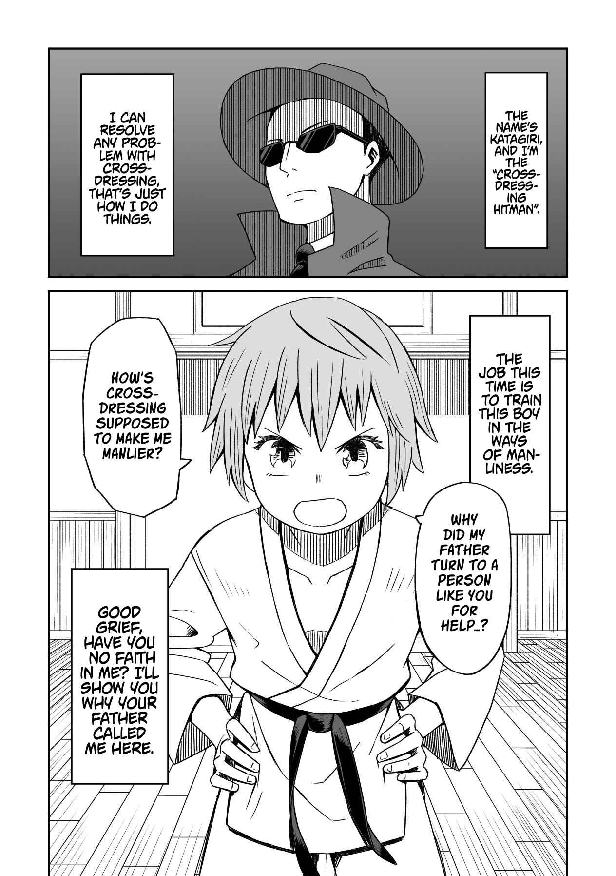 Page 1 Chapter 3 Crossdressing Hitman