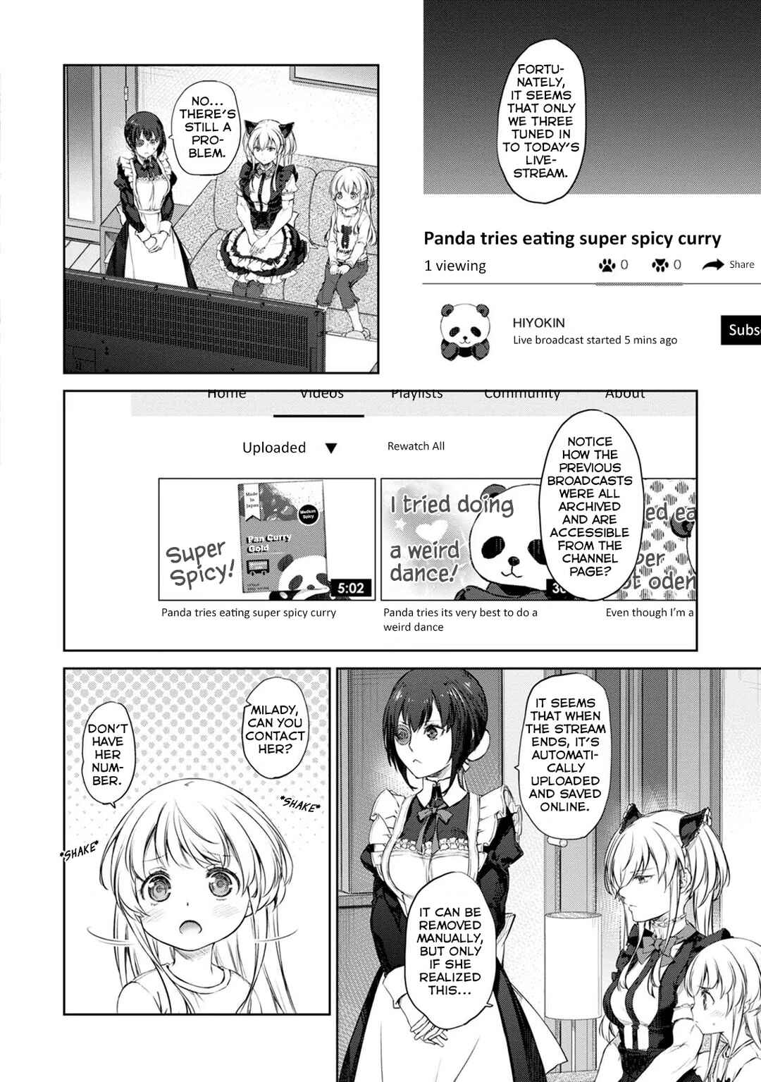 Page 16 Chapter 32 Uchi no Meido ga Uzasugiru