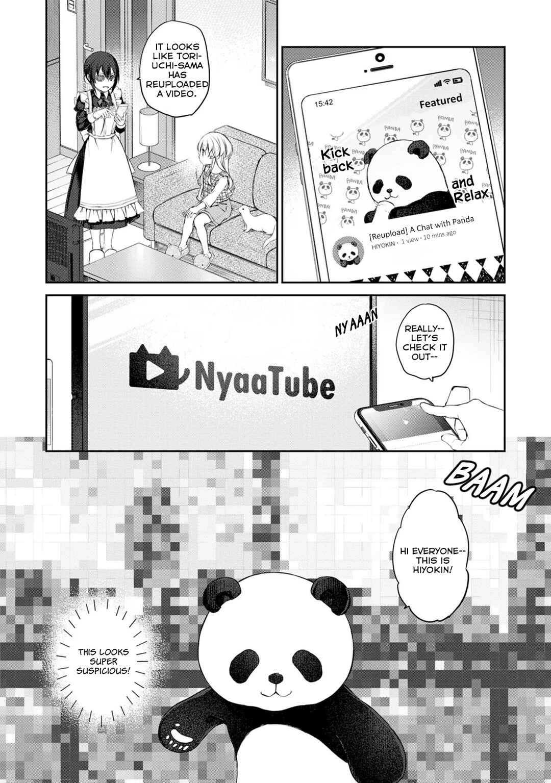 Page 26 Chapter 32 Uchi no Meido ga Uzasugiru
