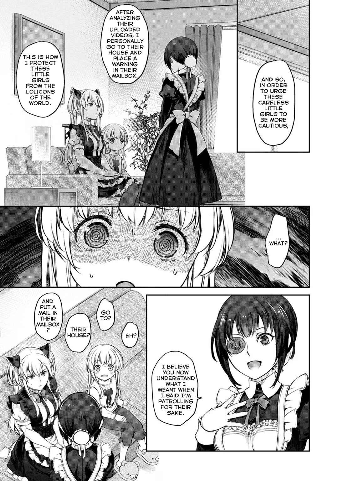 Page 9 Chapter 32 Uchi no Meido ga Uzasugiru