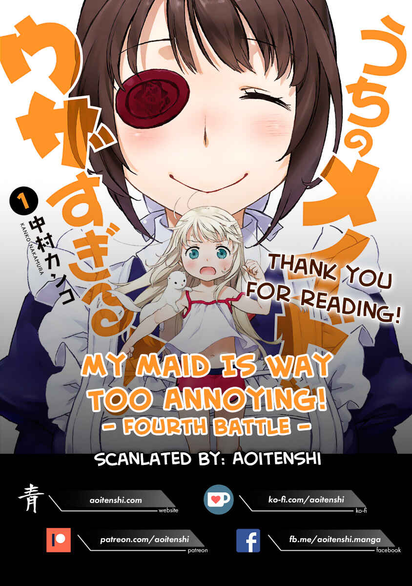Page 28 Chapter 4 Uchi no Meido ga Uzasugiru