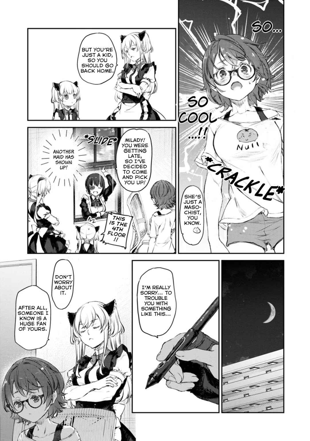 Page 21 Chapter 43 Uchi no Meido ga Uzasugiru