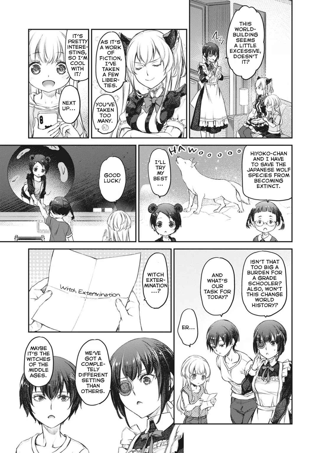 Page 13 Chapter 38 Uchi no Meido ga Uzasugiru