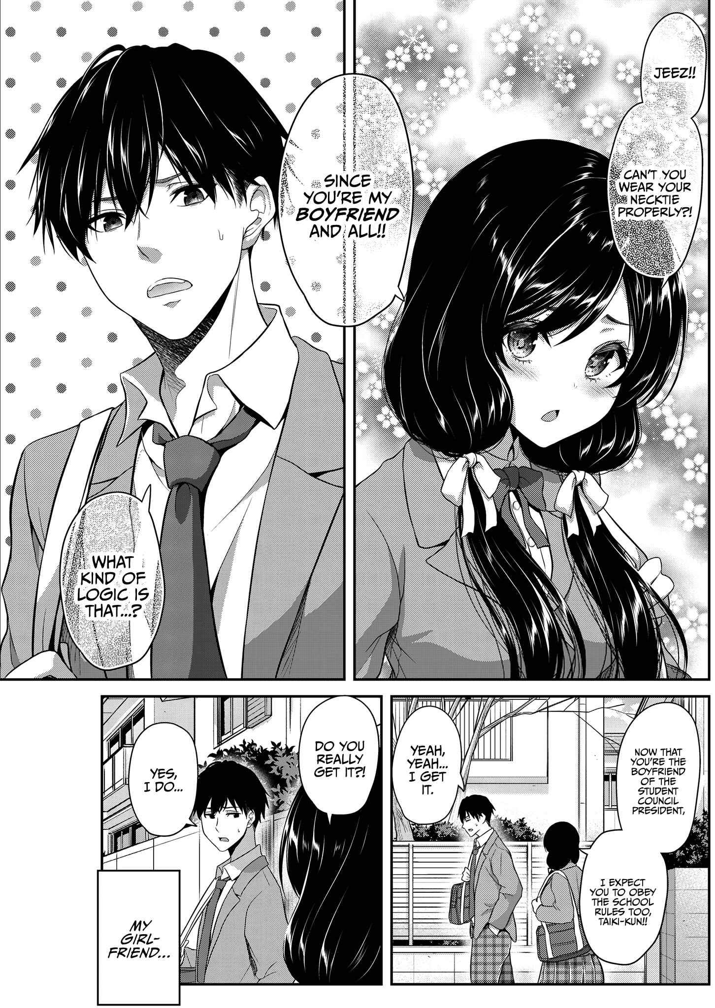 Page 1 Chapter Unknown_c982 A Romcom Where Defying the Honor Student Girlfriend Is Not an Option