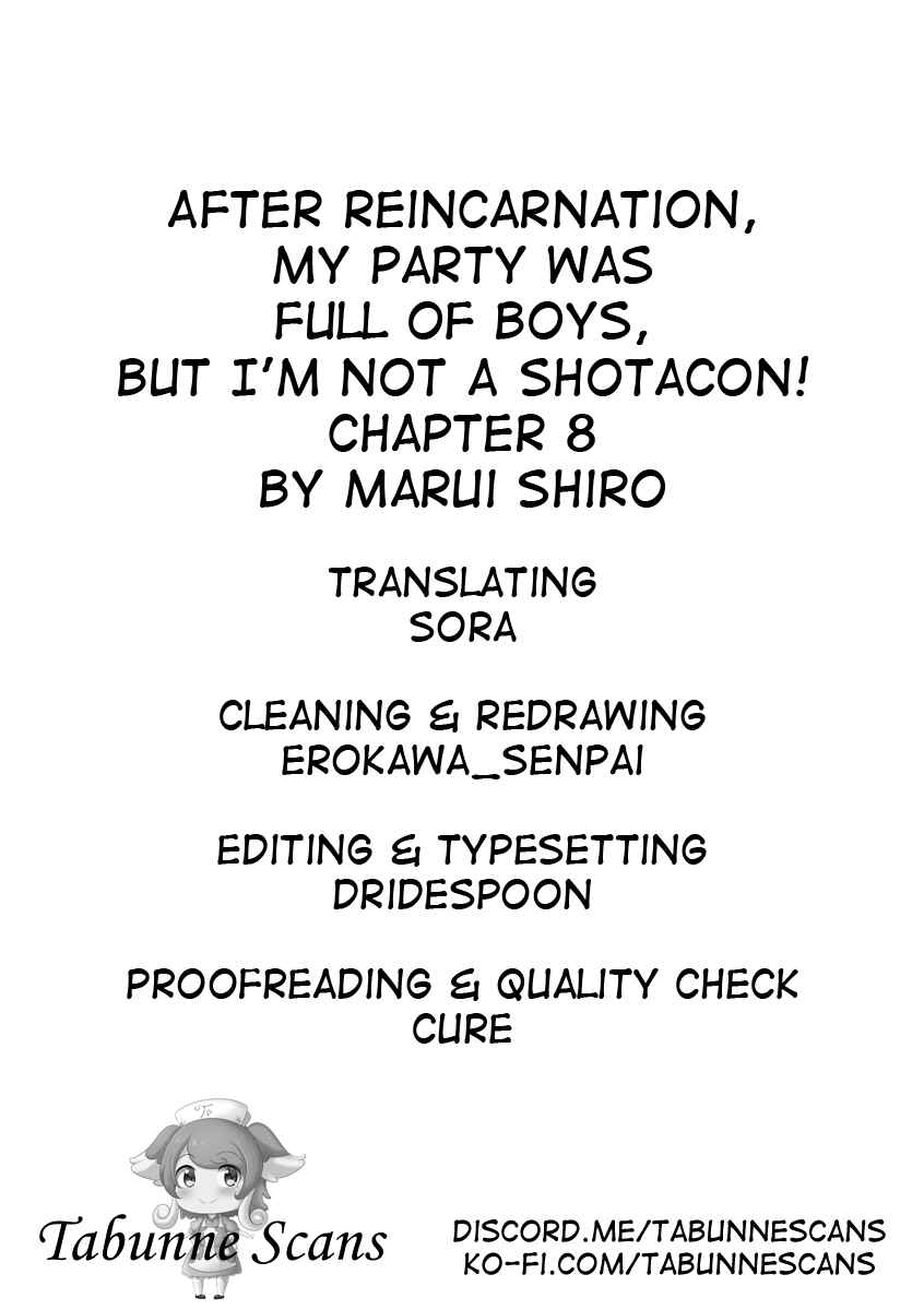 Page 15 Chapter 8 Tensei Shitara Paati ga Otokonoko-Darakedattakedo Danjite Ore wa Shotakon Janai!