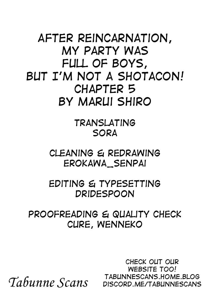 Page 15 Chapter 5 Tensei Shitara Paati ga Otokonoko-Darakedattakedo Danjite Ore wa Shotakon Janai!