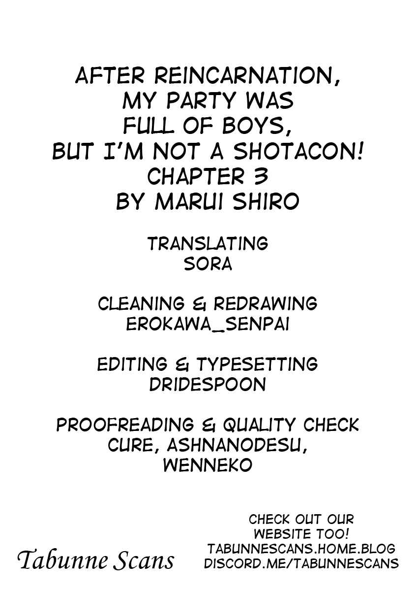 Page 9 Chapter 3 Tensei Shitara Paati ga Otokonoko-Darakedattakedo Danjite Ore wa Shotakon Janai!