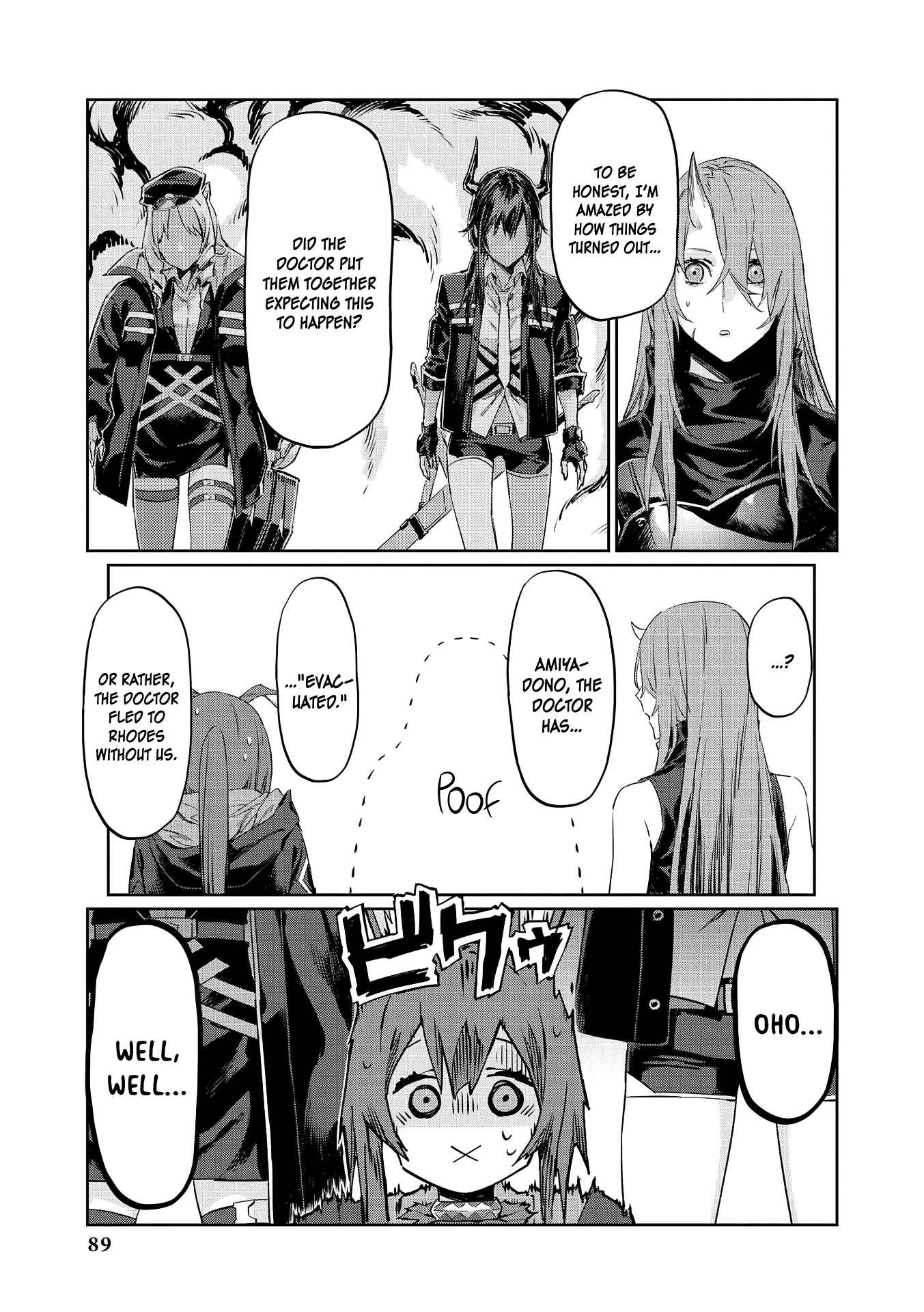 Page 9 Chapter 8 Arknights Comic Anthology