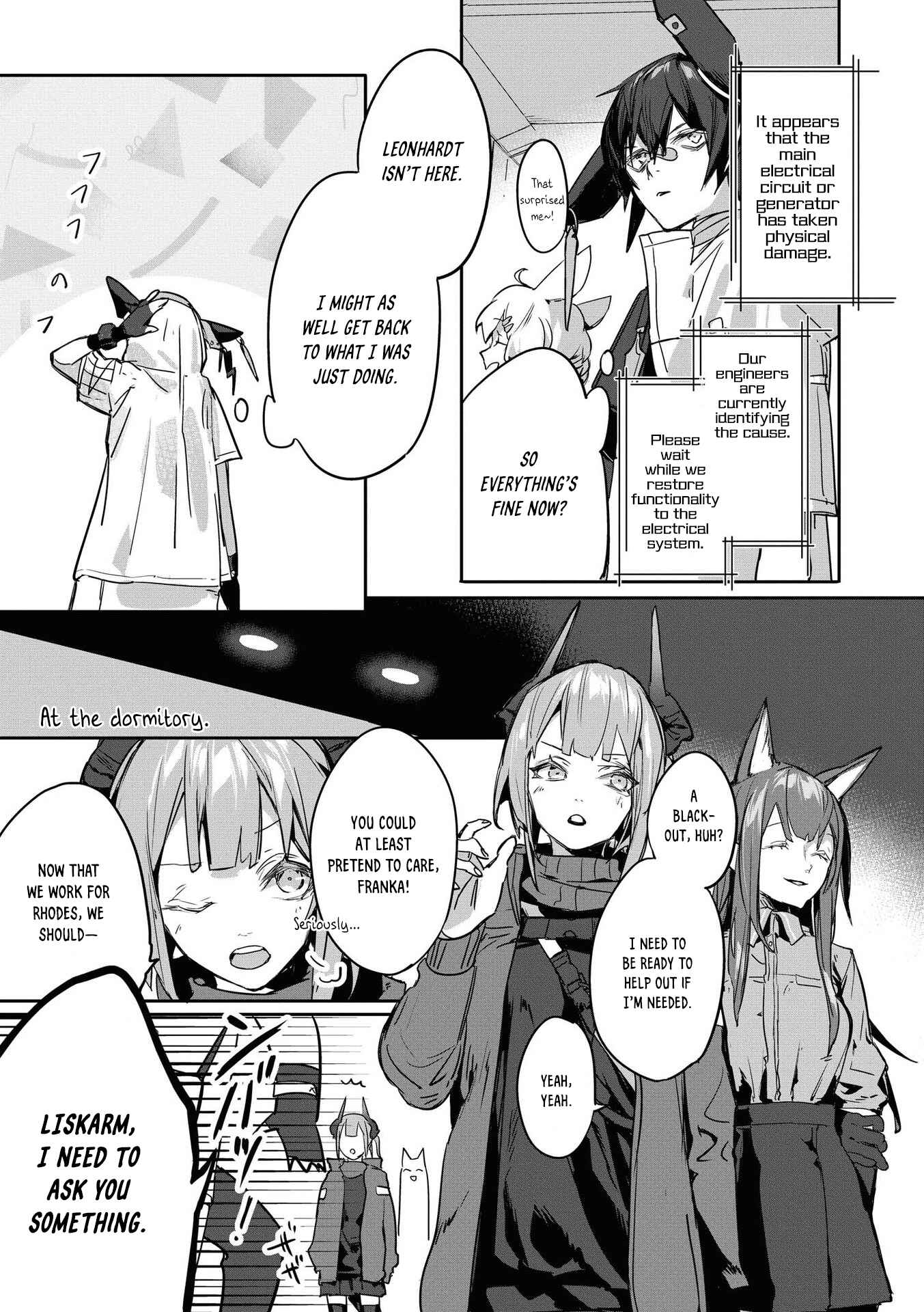 Page 3 Chapter 13 Arknights Comic Anthology