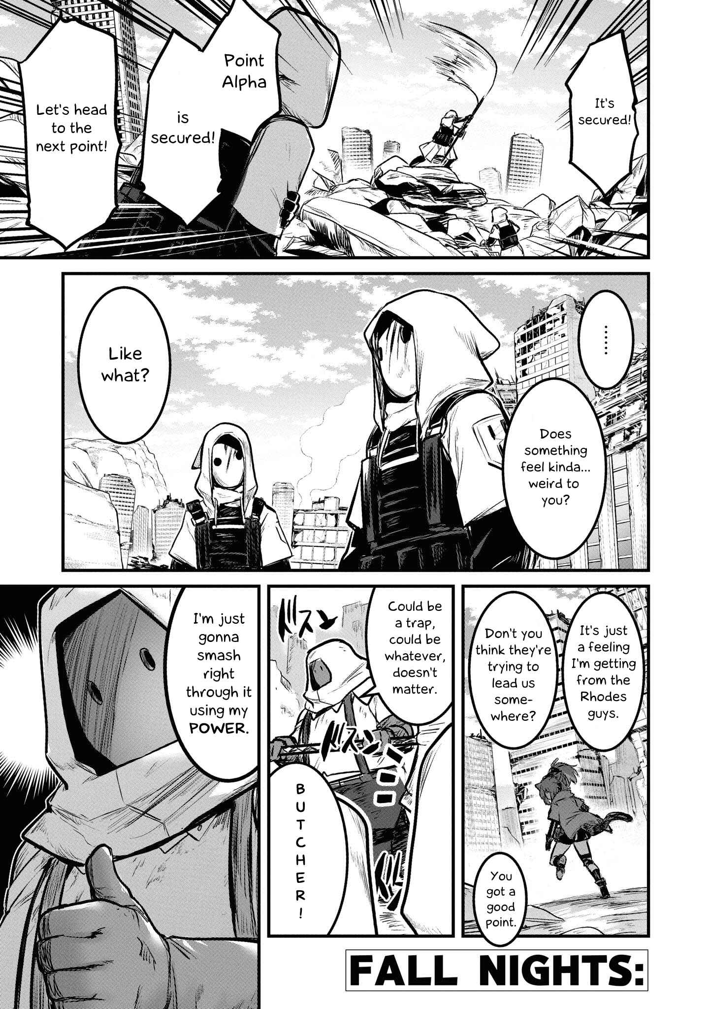 Page 1 Chapter 7 Arknights Comic Anthology