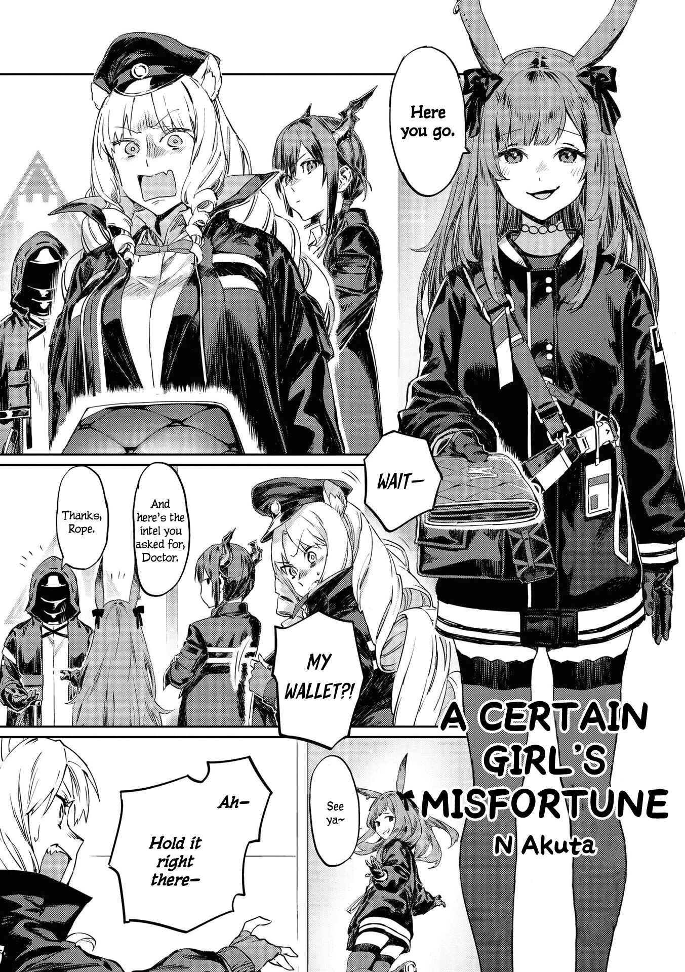 Page 1 Chapter 8 Arknights Comic Anthology