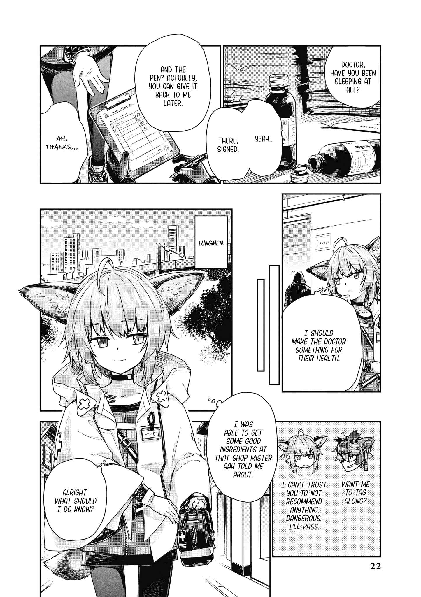 Page 2 Chapter 3 Arknights Comic Anthology