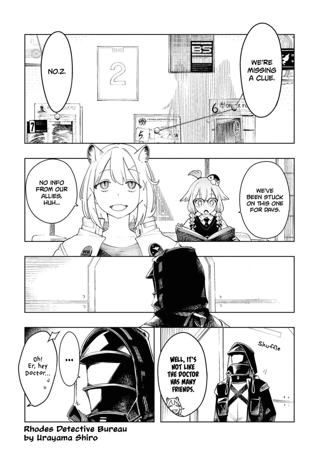 Page 1 Chapter 2 Arknights Comic Anthology