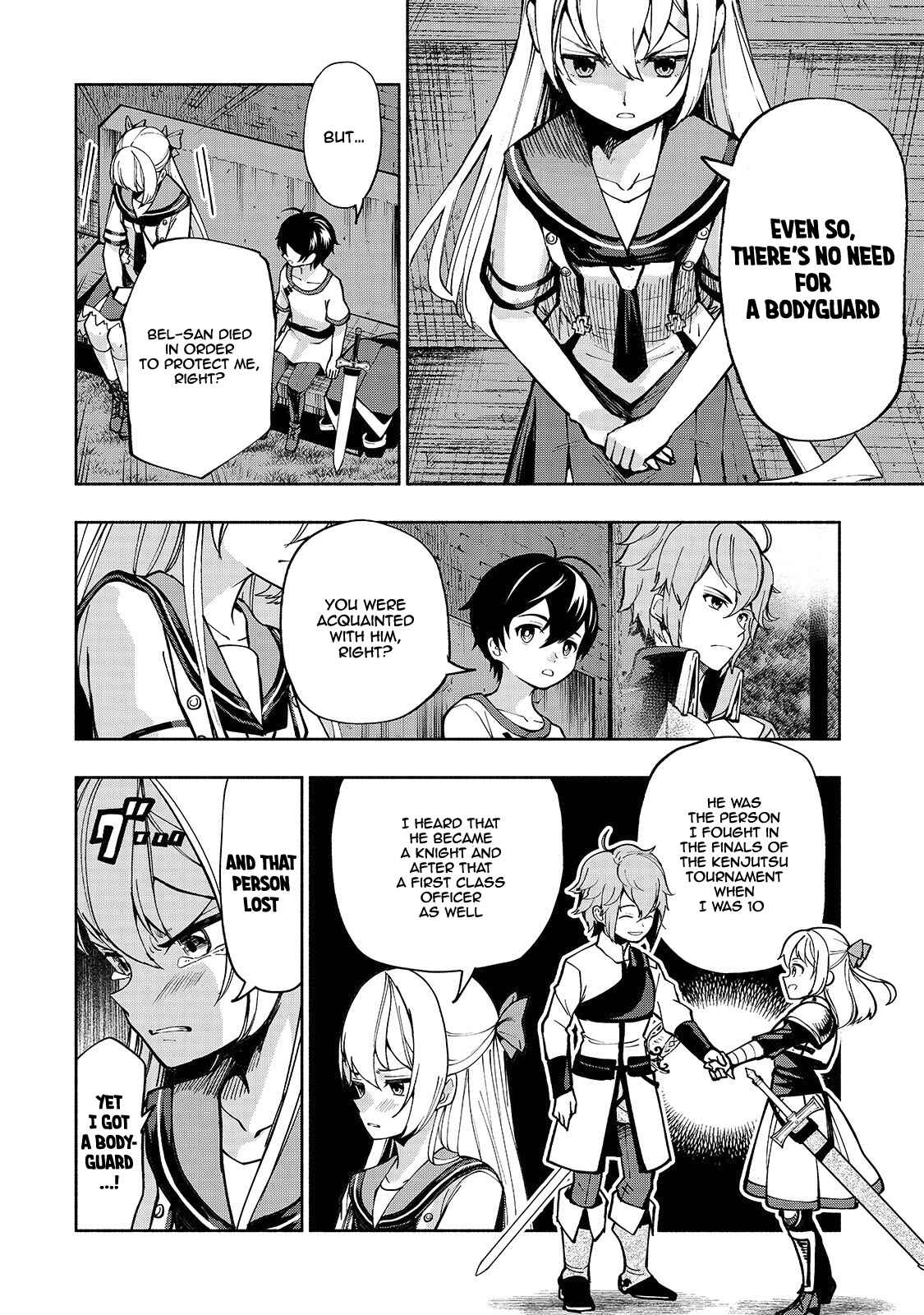 Page 7 Chapter 8 Umarekawatta Kensei wa Raku wo Shitai