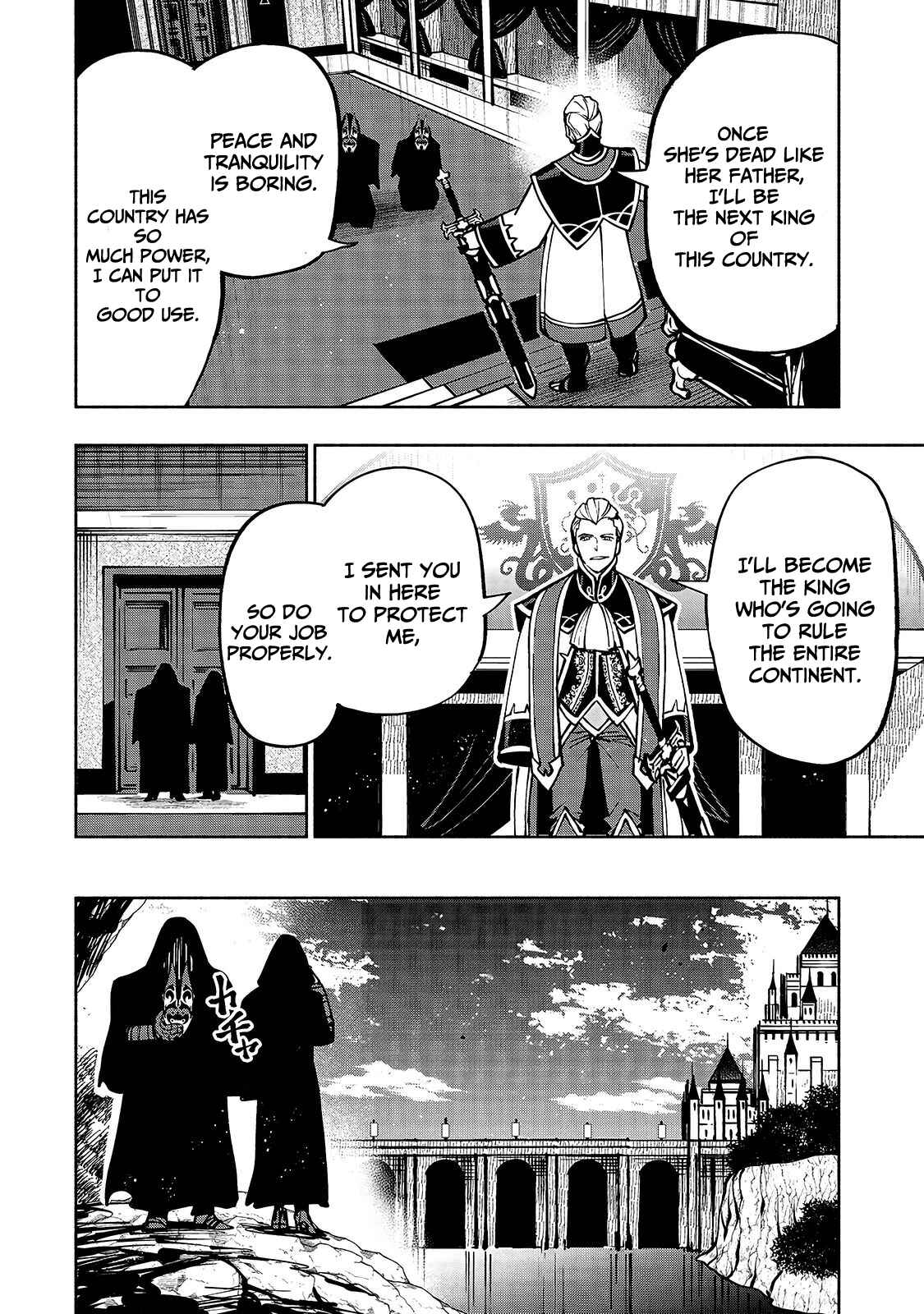 Page 9 Chapter 12 Umarekawatta Kensei wa Raku wo Shitai