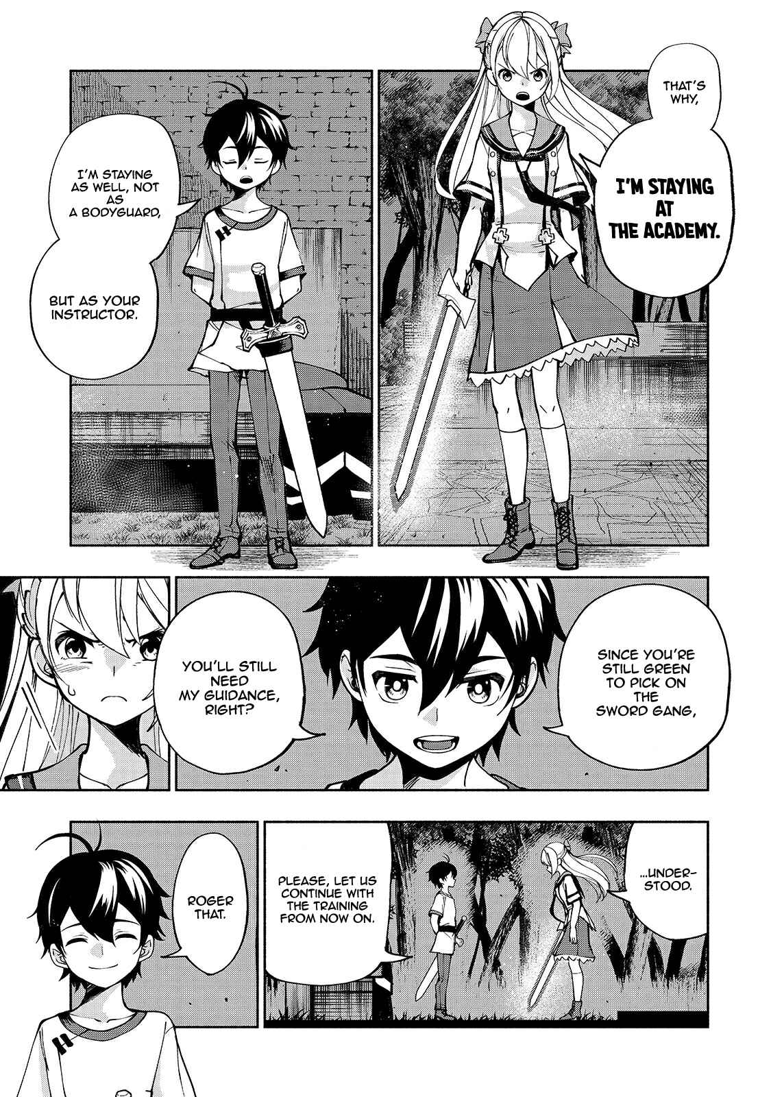 Page 8 Chapter 9 Umarekawatta Kensei wa Raku wo Shitai