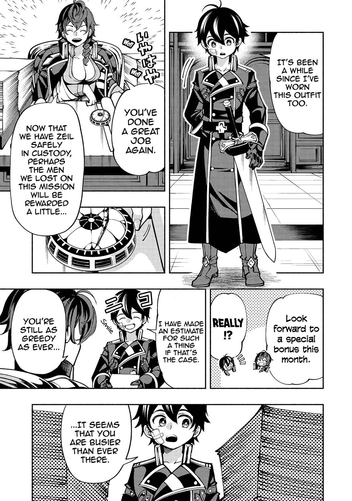 Page 8 Chapter 20 Umarekawatta Kensei wa Raku wo Shitai