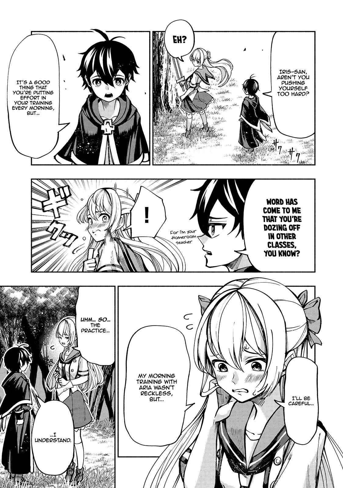 Page 11 Chapter 6 Umarekawatta Kensei wa Raku wo Shitai
