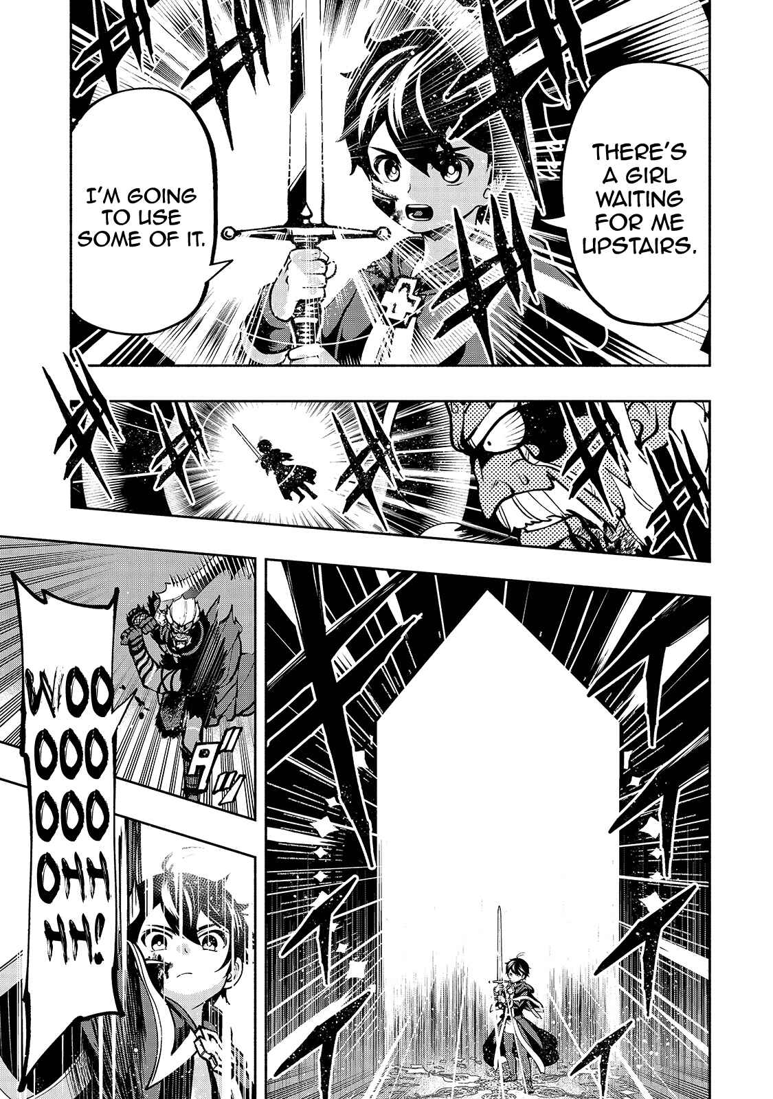 Page 12 Chapter 19 Umarekawatta Kensei wa Raku wo Shitai