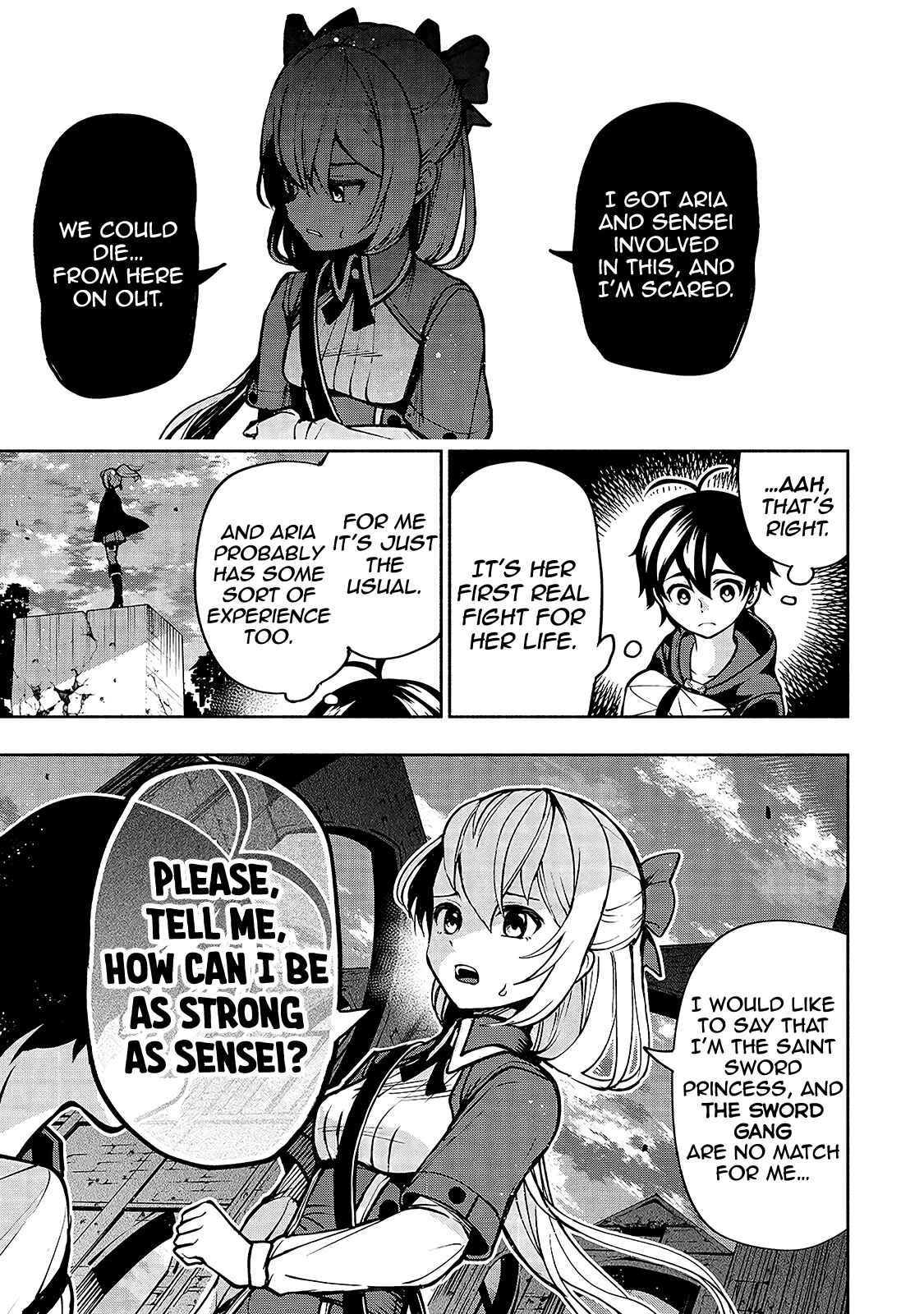 Page 12 Chapter 13 Umarekawatta Kensei wa Raku wo Shitai