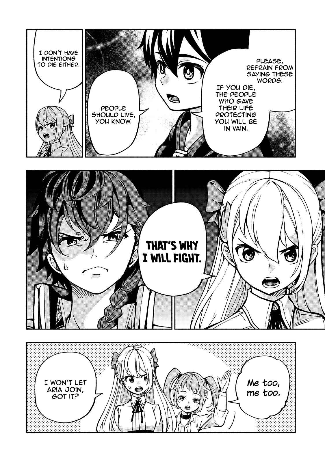 Page 14 Chapter 11 Umarekawatta Kensei wa Raku wo Shitai
